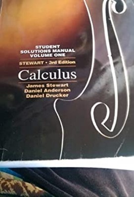 Student Solutions Manual Single Variable Calculus Paperback James