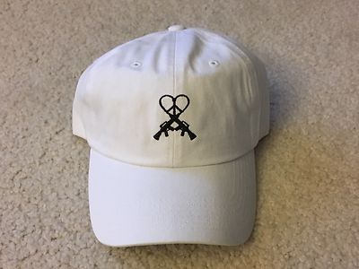 ANY MEMES AUTOMATIC PEACE DAD HAT WHITE 