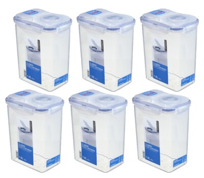 LocknLock: 6x Schüttbox, 1,8 l (HPL813F/6)