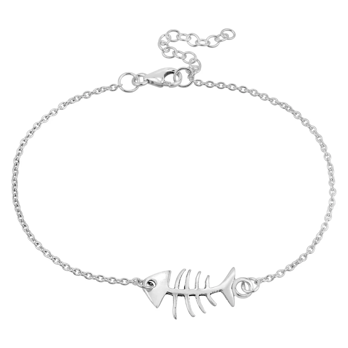 Fish bone bracelet deals