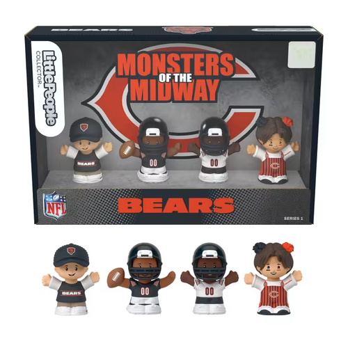 Little People Collector Chicago Bears Special Edition Set Kostenloser Versand