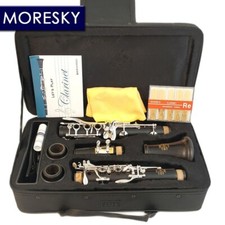MORESKY Clarinet C Keys Redwood Klarnet Gold Plated MC681