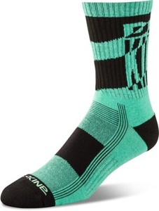 New-2019-Dakine-Mens-Step-Up-Bike-Socks-M-L-Electric-Mint