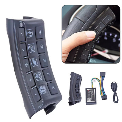 Universal Wireless Car Steering Wheel Remote Control 11-Key