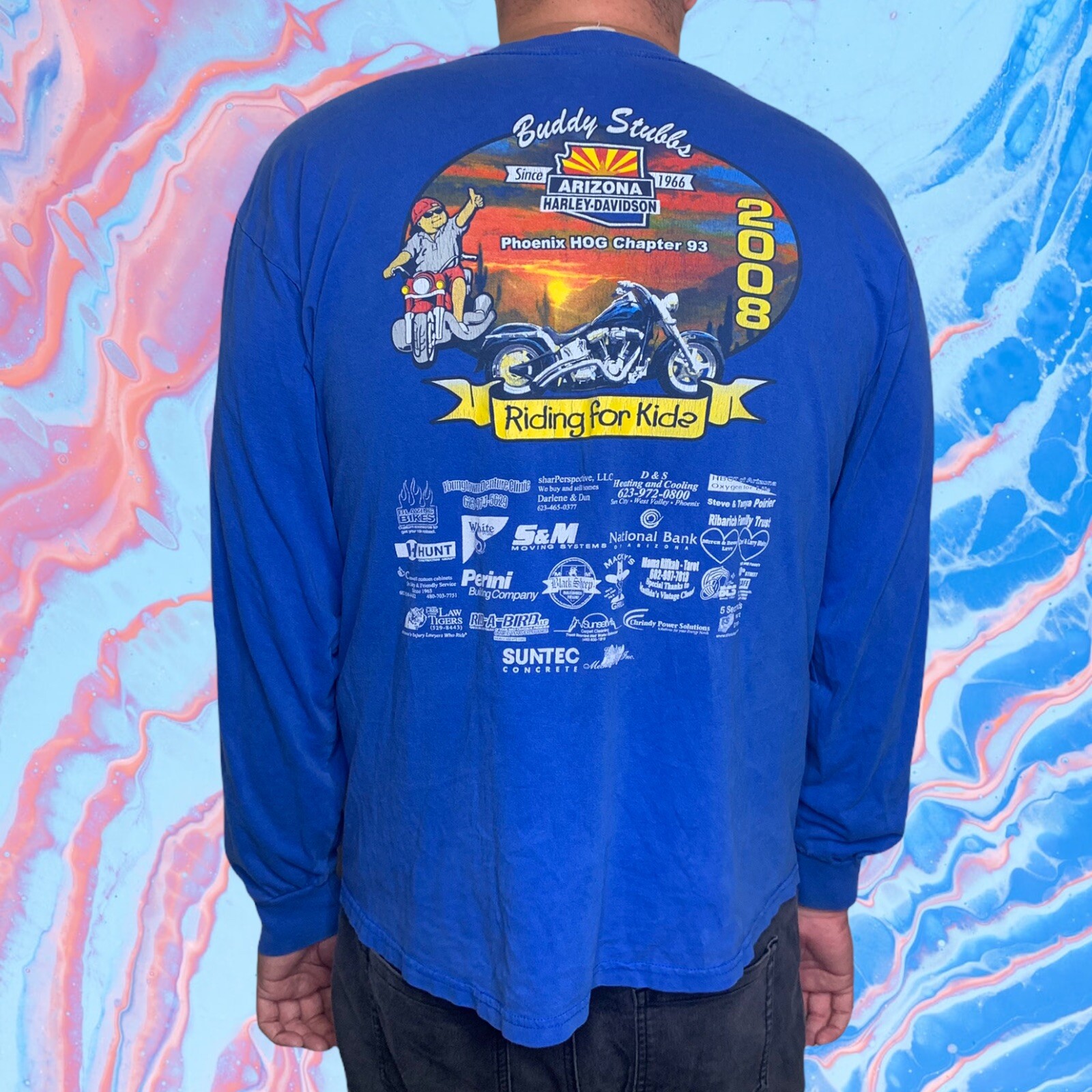 Harley Davidson Buddy Stubbs 2008 Riding for Kids Pho… Gem