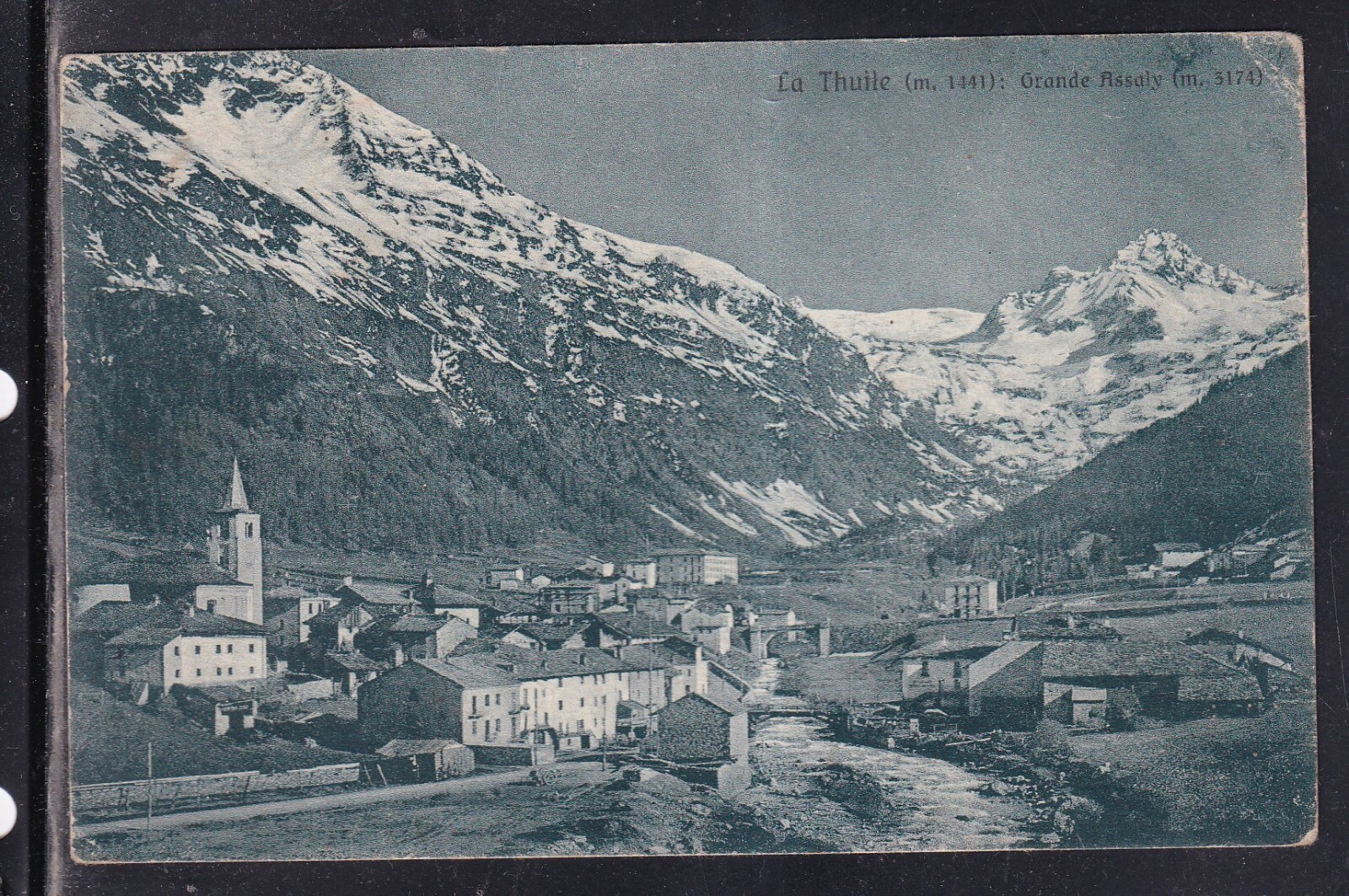 Cartolina La Thuile Grande Assaly B2037