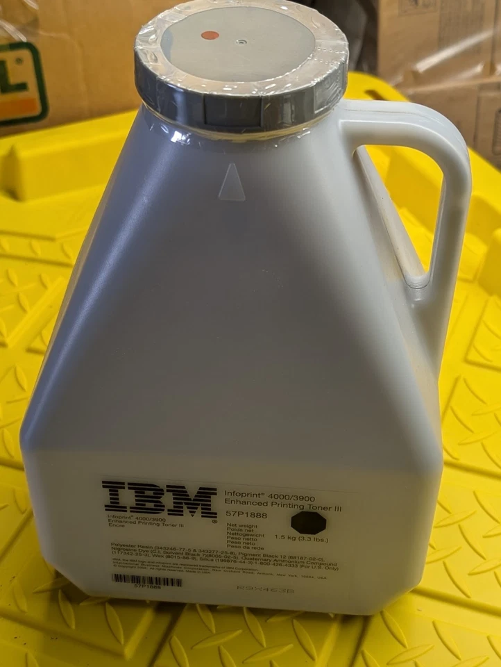 57P1888 Ibm Infoprint 3900/4000 Black Enhanced Printing Toner for Ibm Infoprint - Image 2 of 2