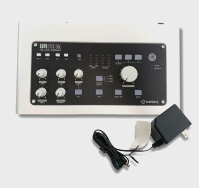 Steinberg UR28M USB Audio Interface Studio Controller mit Adapter getestet Ja...