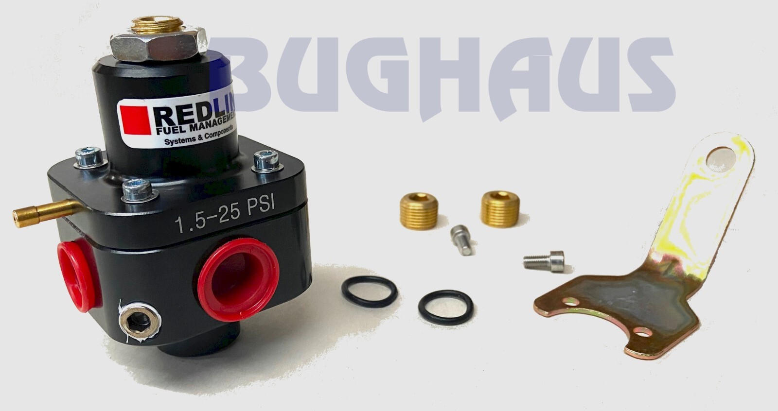 NEW REDLINE FUEL PRESSURE REGULATOR FOR WEBER CARBS 125 PSI FREE