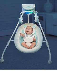 ingenuity inlighten cradling swing zoo zoo zebra