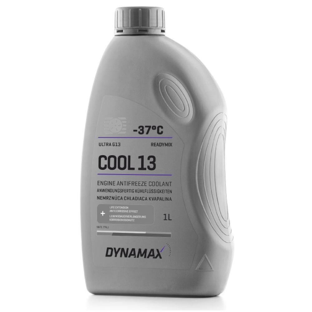 DYNAMAX G13 Coolant Antifreeze READY MIX -37° VAG OEM Spec (Violet) Coolant 1L
