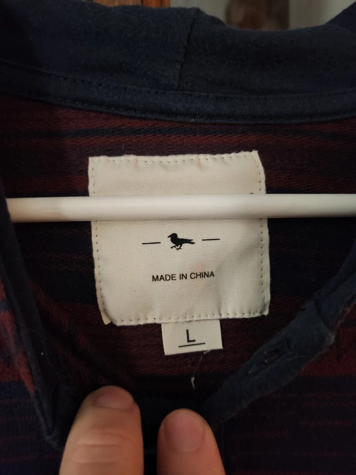 Sudadera con Capucha Para Hombre Moderna Diversión Borgoña Granate Con Bolsillos Talla Grande Foto 4 de 4