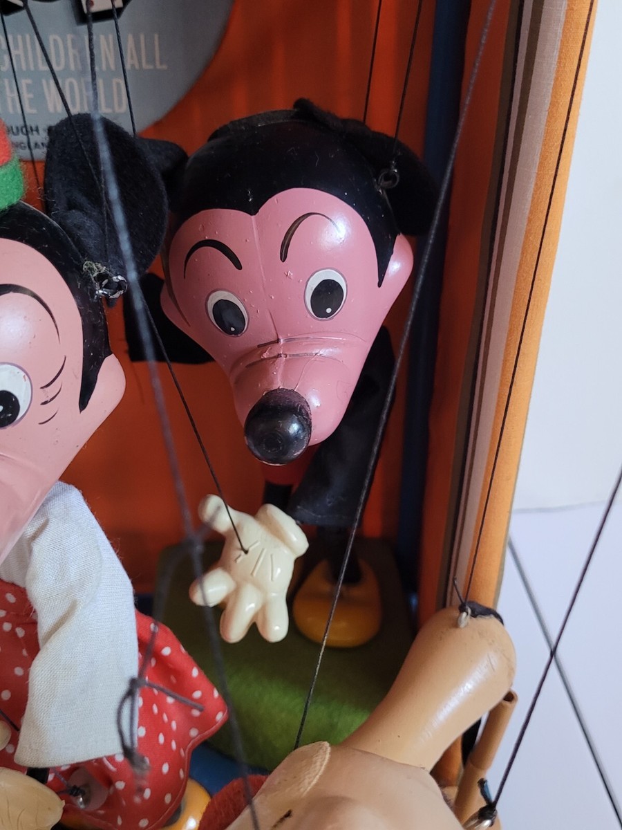 Pelham Puppets Wonky Disney Mickey Donald Marionette Pelham Puppets Wonky Disney Mickey Donald Marionette