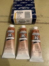  3 Winsor  Newton Winton Oil Colour 37ml Yellow Ochre