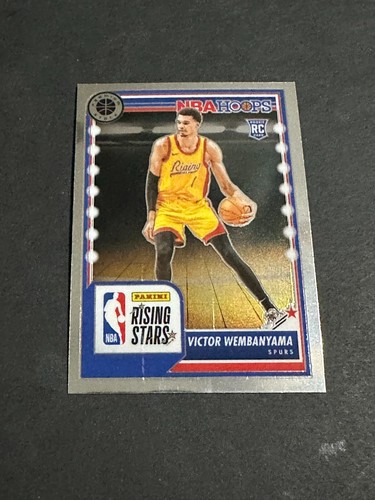 2023-24 NBA Hoops Premium Stock - Rising Stars #282 Victor Wembanyama (RC) - Afbeelding 1 van 2