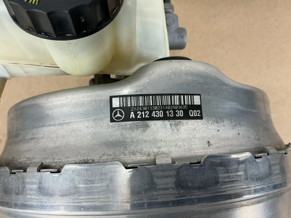 Freio a vácuo 2013-2017 Mercedes-Benz E550 Booster com cilindro mestre fabricante de equipamento original - Imagem 4 de 4