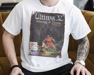 Ultima V - 8 bit C64 Game Art T-Shirt 8 Colors Sizes S-5XL