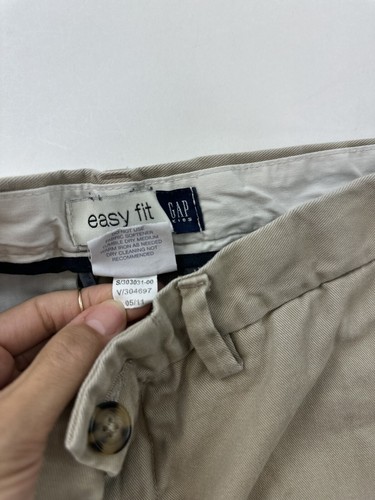 Gap Kids Pants Boys 14 Khaki Beige Tan Chino - Picture 4 of 7