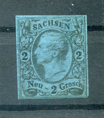 Saxony 10 Ungummed 12EUR
