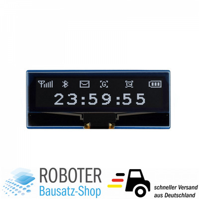 Waveshare 2.23'' OLED Display Modul für Raspberry Pi Pico