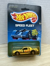 Vintage Hot Wheels Speed Fleet #81 Thunderburner Yellowed* 5139 Sealed Card