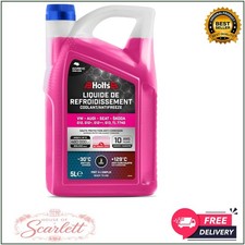 Holt G12 G12+ G12++ G13 G12 EVO Antifreeze Coolant 5L Pink for VW Audi Seat S...