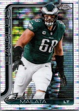 #245 Jordan Mailata Topps Chrome Pulsar
