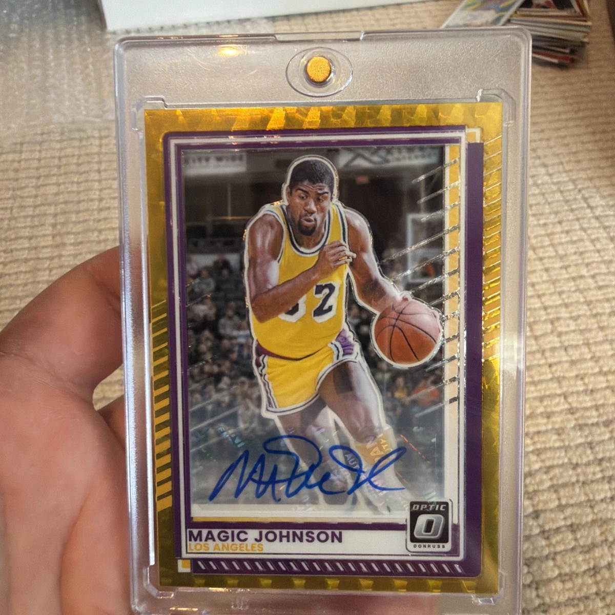 Donruss Magic Johnson Basketball Los Angeles Lakers Sports Trading