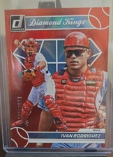 2023 Panini Donruss - Diamond Kings Ivan Rodriguez #3 Holo Red /2023
