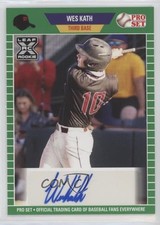 2021 Leaf Pro Set Baseball Blaster Auto Green Wes Kath #PS-WK1 Auto 8d2