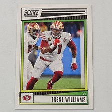 Trent Williams 2022 Score Panini NFL Football Card #164