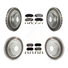 Transit Auto KGT-102419 Brake Disc and Pad Kit Front & Rear for Range Rover Land