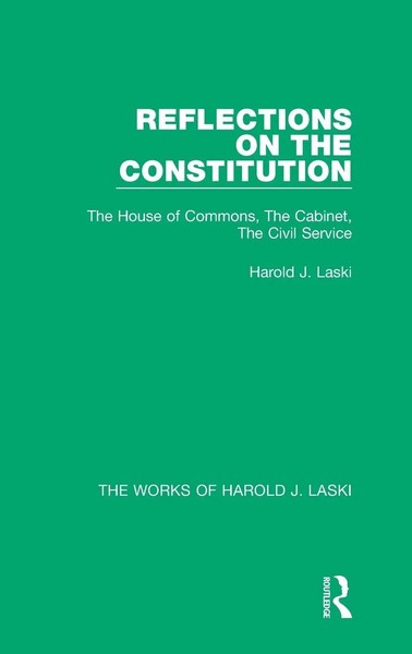 Reflections On The Constitution (Works Of Harold J. Laski) | Harold J. Laski-image