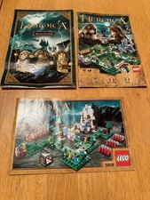 Lego 3858 Heroica Waldurk Forest Game Rules Book Instructions & Map Layout Only
