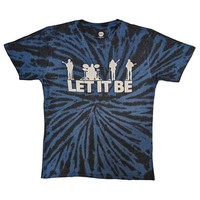 The Beatles Let It Be Silhouette T Shirt