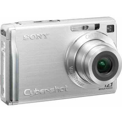 Sony Cyber-shot DSC-W200 12.1MP Digital Camera - Silver for sale
