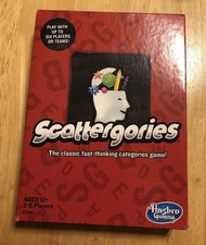 Scattergories Board Game Original Classic Version Family Fun Hasboro