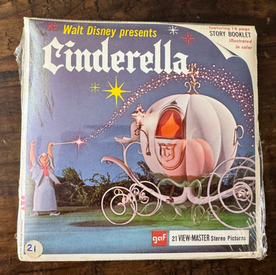 Disney Cinderella Cartoon Movie view-master Reels pack B 318
