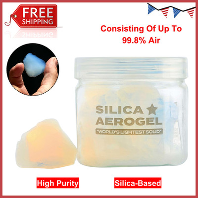 Aerogel | The Lightest Materials on Earth, NASA-Inspired ''Frozen Smoke'' (Chunks)
