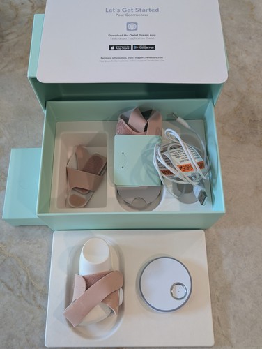Owlet Dream Sock Baby Monitor - Dusty Rose (BM06N20MCJ) Lightly Used
