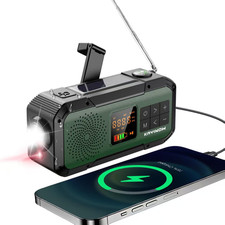 NOAA Weather Radio Am/Fm, Portable, Rechargeable, Battery Operated, Usb-C