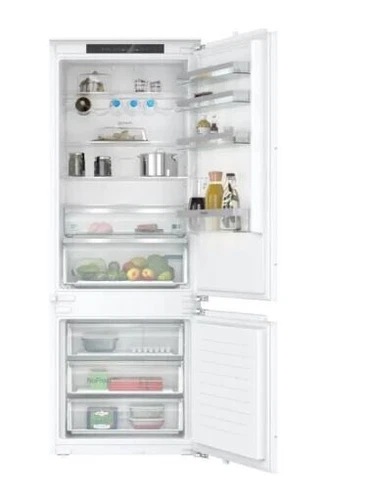 Siemens KB96NVFE0 iQ300 Einbau Kühl-Gefrierkombination, Nischenhöhe 195 cm, 383