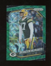 2025 Panini Green Choice Prizm #290 Brandon McManus Green Bay Packers 52/75