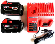 2 Pack 18V High Output 3.0 Ah Battery Charger For Milwaukee 48-11-1828 M18