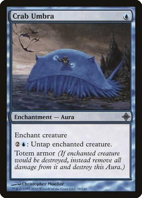 Crab Umbra - 58 - LP - Rise of the Eldrazi