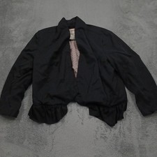 Cartonnier Blazer Womens Medium Black Anthrop...