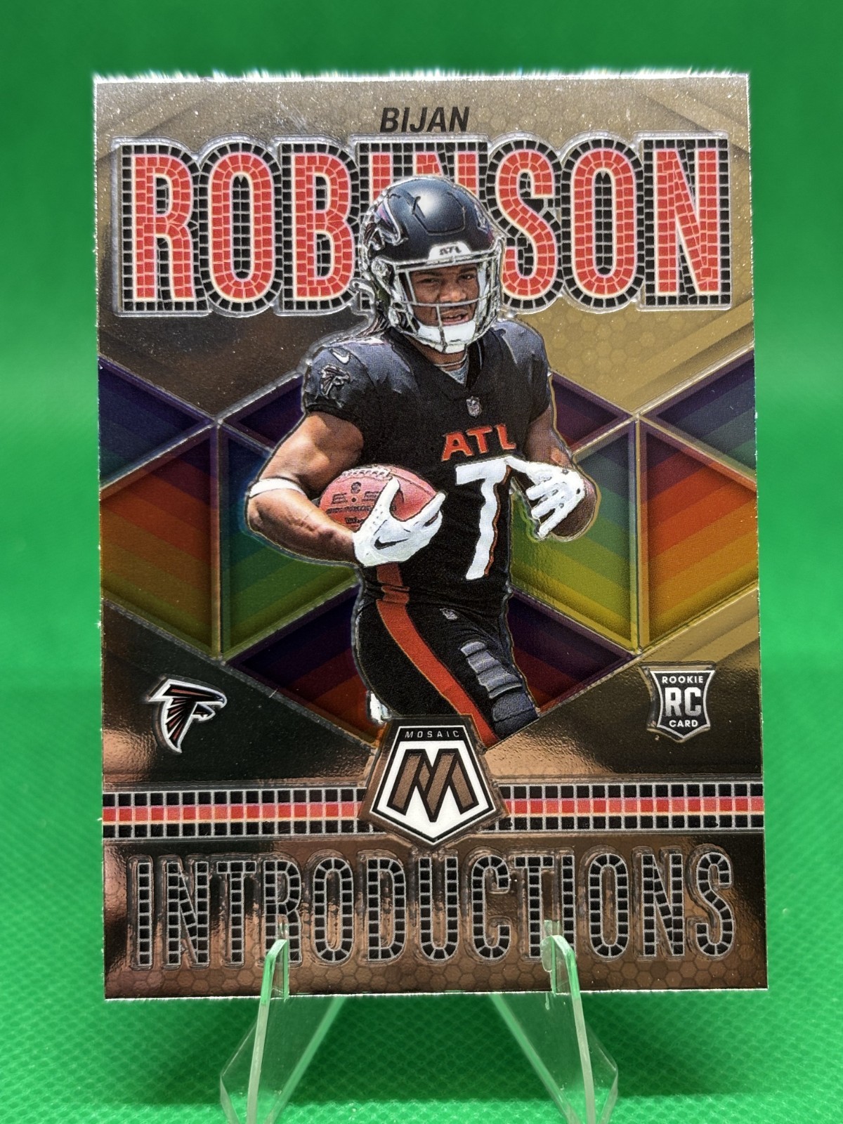 2023 Mosaic Introductions Bijan Robinson RC Atlanta Falcons #I-6
