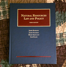 Natural Resources Law and Policy Hardcover 3r...