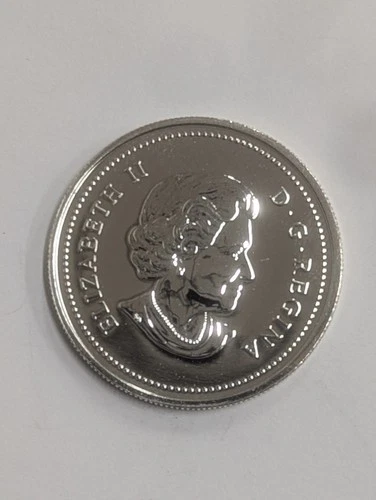 Royal Canada Mint One 1 Dollar $1 2005 Canadian Flag Silver Proof Coin .809 ASW