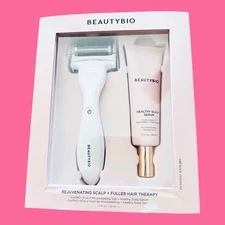 BEAUTYBIO Rejuvenating Scalp + Fuller Hair Therapy - Tool + Scalp Serum
